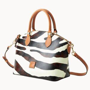 Dooney & Bourke - "Geena" Zebra Satchel